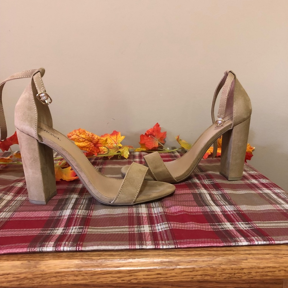 Tan High Heel Dress High Heels